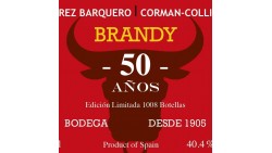 BRANDY 50 ans Perez Barquero Corman Collins 40.4%