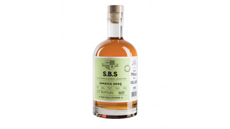 1423 S.B.S Jamaica Worthy Park Cask Strenght 2005 12 ans 58.6%