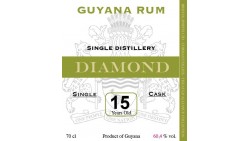 DIAMOND 2003 15 ans Single Cask Corman Collins  58.3%