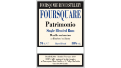 FOURSQUARE Patrimonio Velier 2004 58%