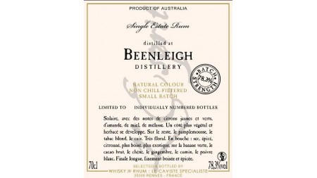 Esprit Rhum Small Batch Beenleigh 2014 - 2020 78.30%